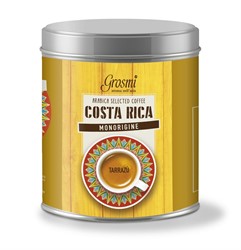 Caffè Costarica barattolo 125gr macinato moka