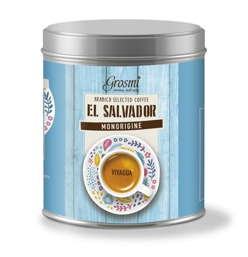 Caffè El Salvador barattolo 125gr macinato moka